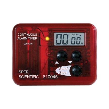 SPER SCIENTIFIC Continuous Alarm Timer 810045